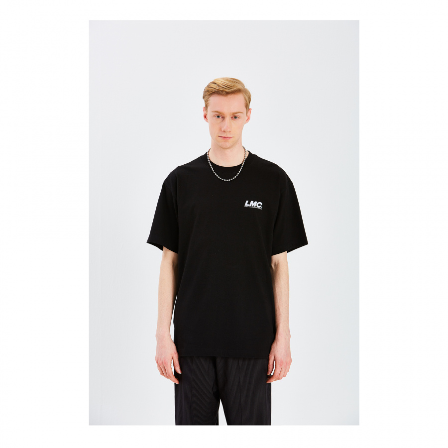 엘엠씨(LMC) LMC VERTICAL ITALIC LOGO TEE black