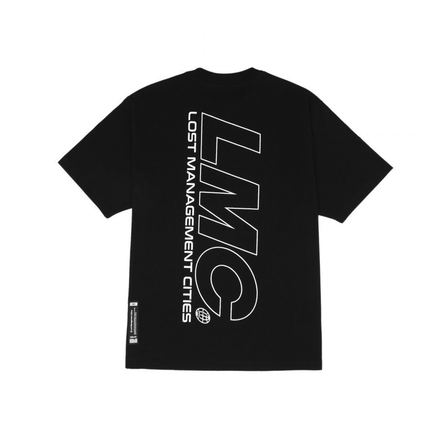 엘엠씨(LMC) LMC VERTICAL ITALIC LOGO TEE black