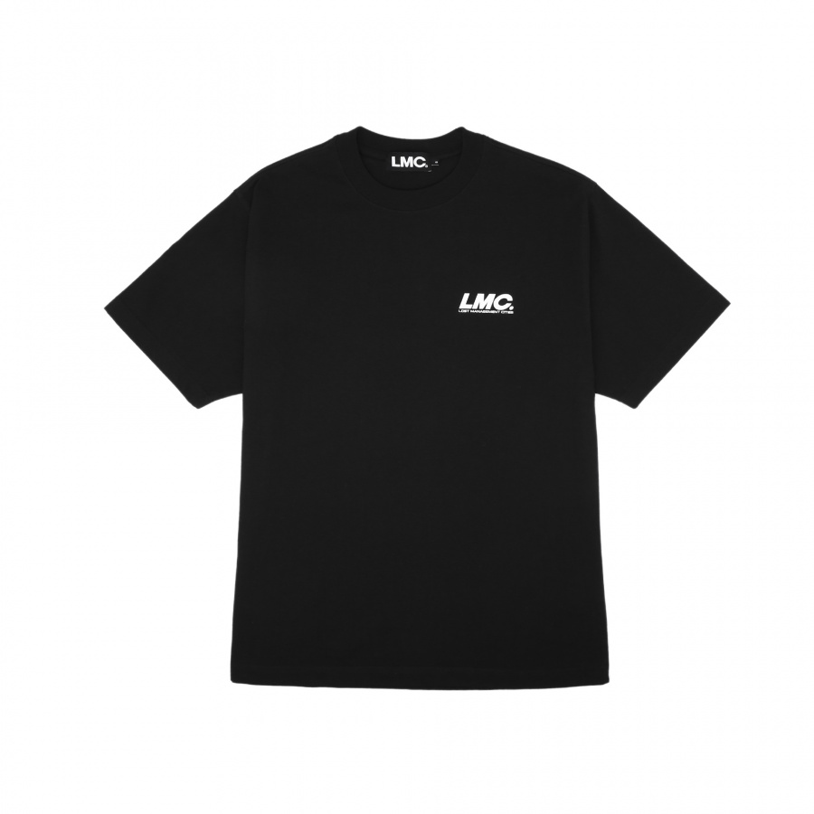 엘엠씨(LMC) LMC VERTICAL ITALIC LOGO TEE black