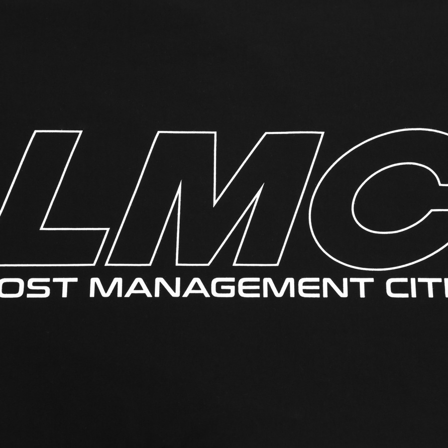 엘엠씨(LMC) LMC VERTICAL ITALIC LOGO TEE black