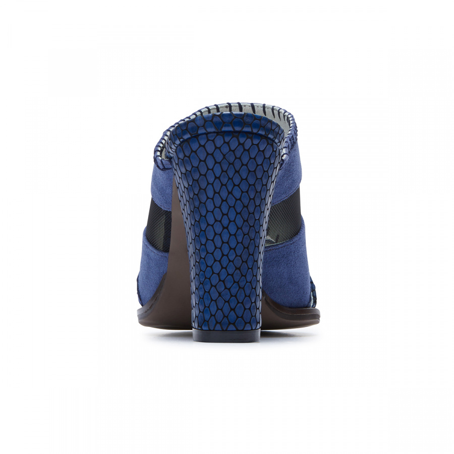 피에스메리제인(PSMARYJANE) 7053 Mesh mule blue