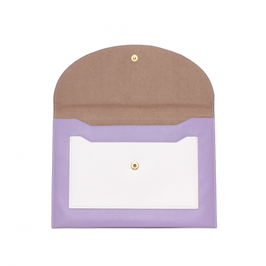 피에스메리제인(PSMARYJANE) 18A001 포켓 클러치 Lavender+1카드케이스(7colors)
