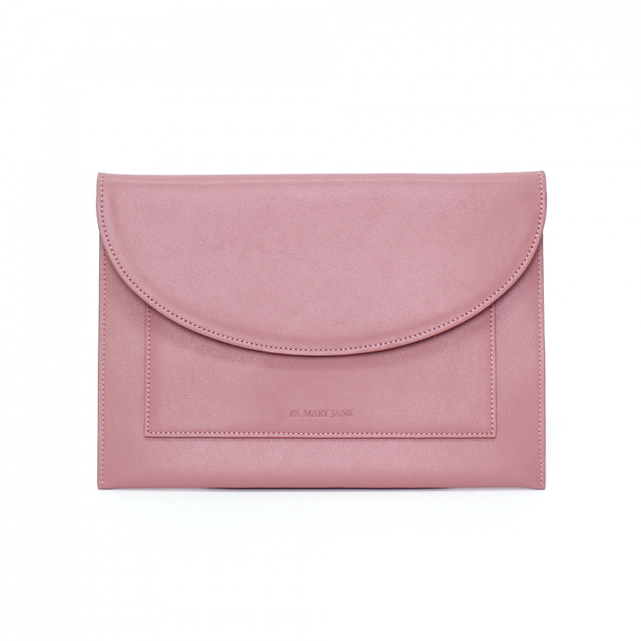 피에스메리제인(PSMARYJANE) 18A001 포켓 클러치 Ash rose+1카드케이스(7colors)