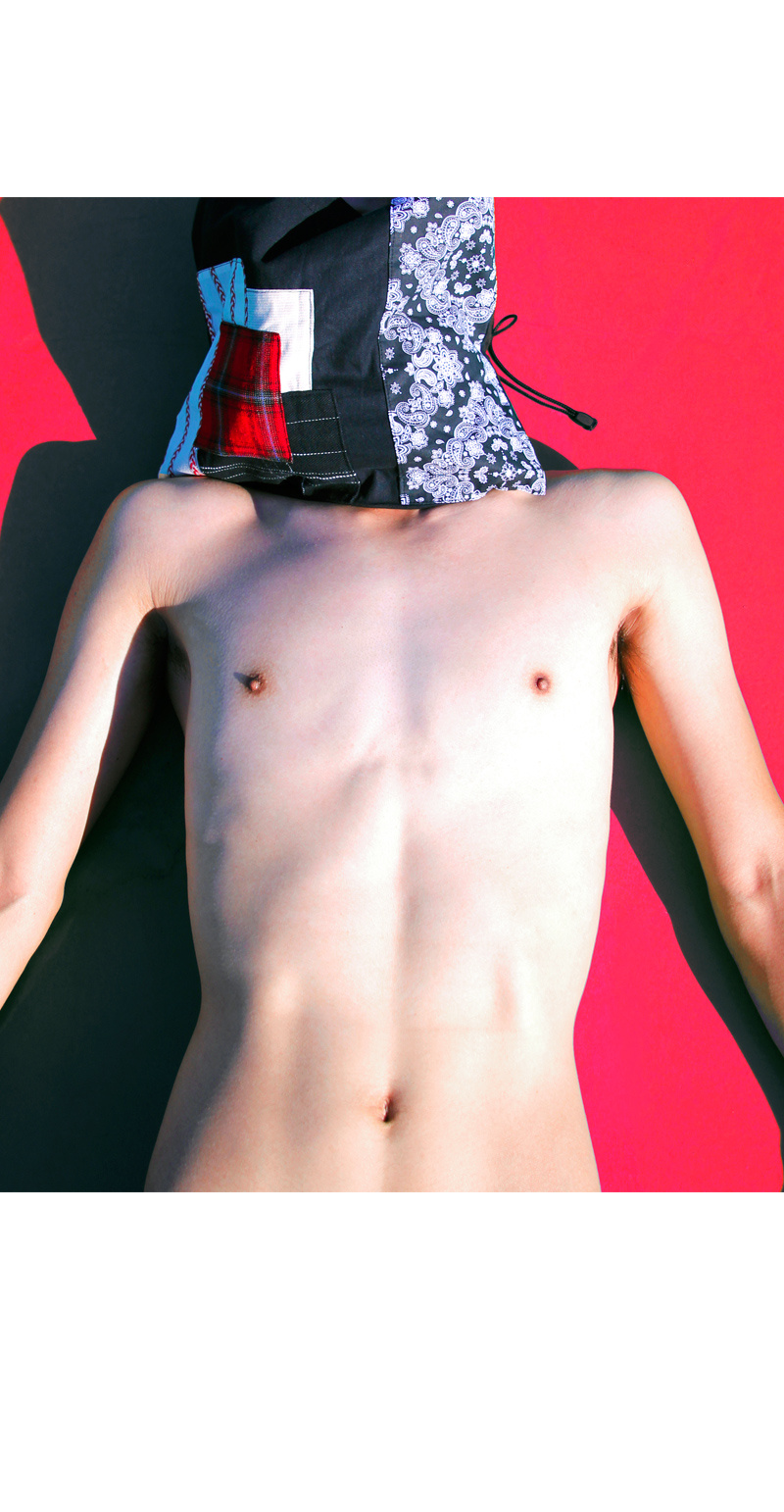 크루치(KRUCHI) patch 5 Shoulder bag (beige)