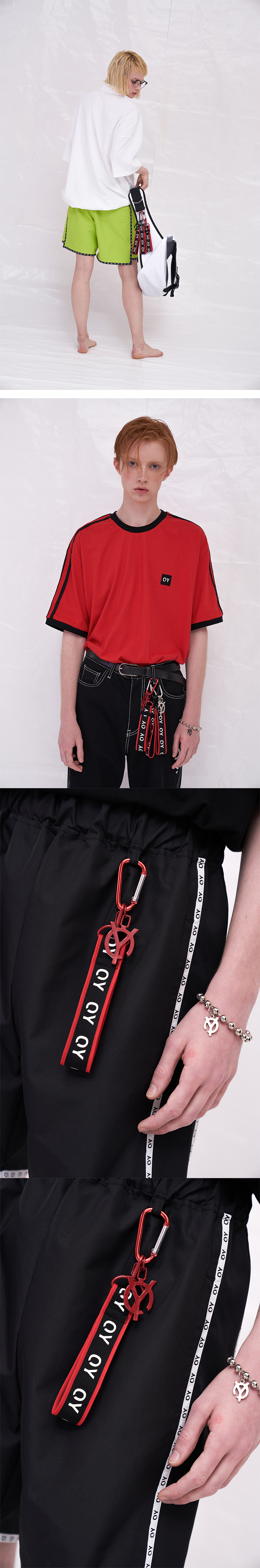 오와이(OY) OY KEY RING - RED