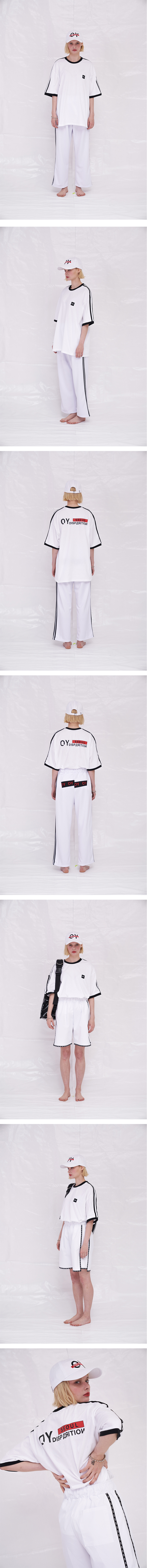 오와이(OY) LOGO LINE T - WH