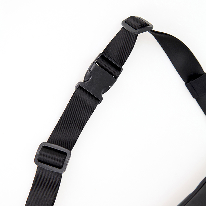 오버사이즈해프닝(OVERSIZE HAPPENING) 로고 벨트 백 블랙