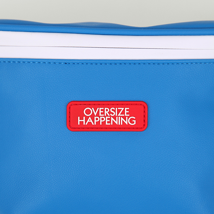 오버사이즈해프닝(OVERSIZE HAPPENING) 로고 벨트 백 블루