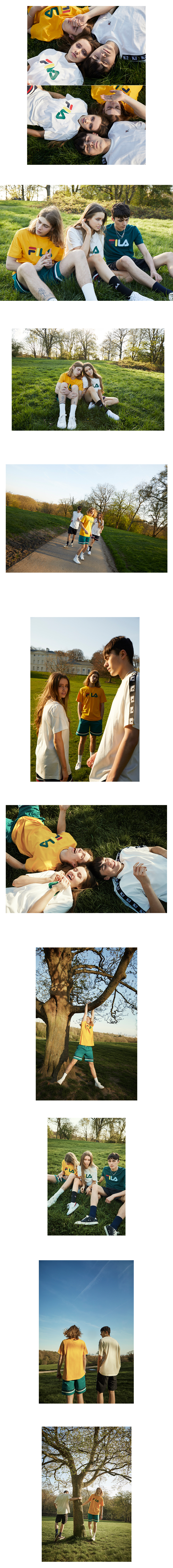 휠라(FILA) MULTI-COLOR LOGO TEE (FE2RSA5104XOWH)