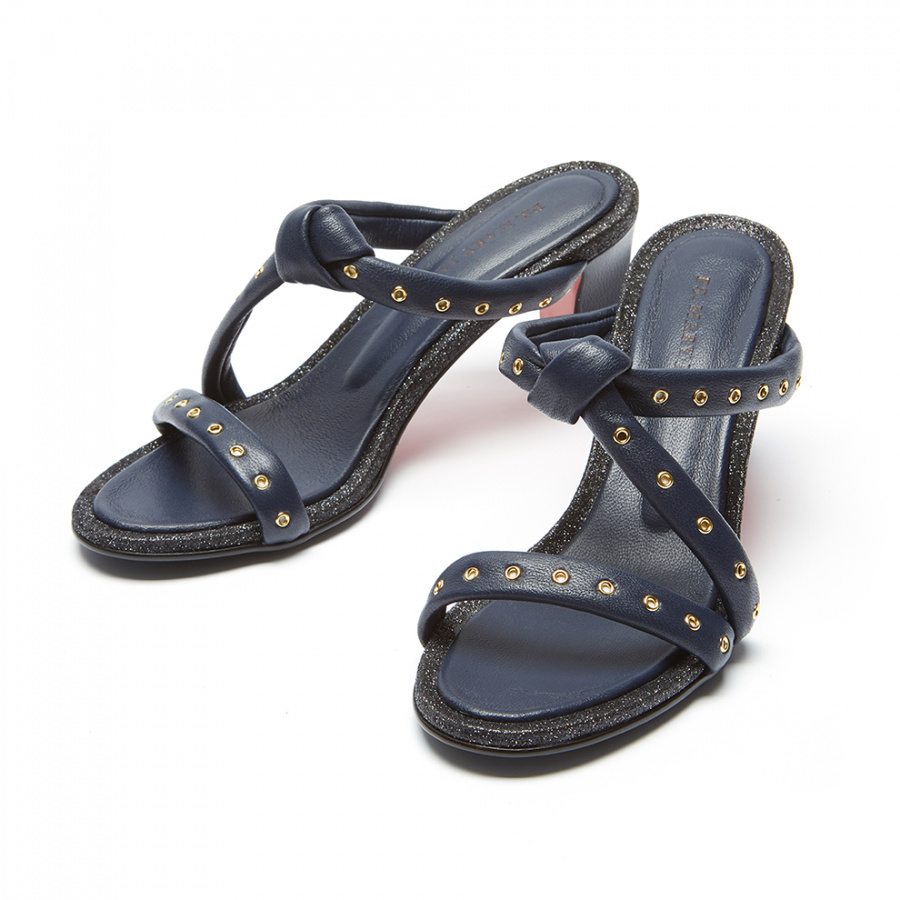 피에스메리제인(PSMARYJANE) YJ009 punching mule navy