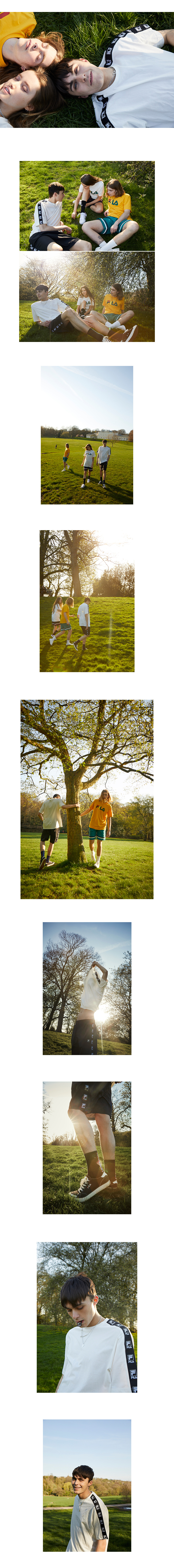 휠라(FILA) STACKED TAPE TEE (FE2RSA5103XOWH)