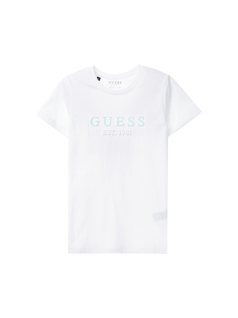 게스(GUESS) 여성 홀로그램 GUESS 반팔