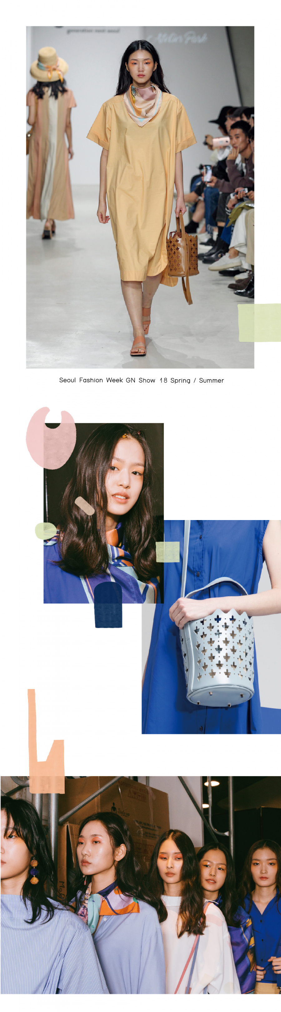 아틀리에파크(ATELIERPARK) 마라케시라인 / 마조렐백 - 스카이블루