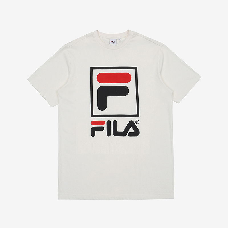 휠라(FILA) STACKED LOGO TEE (FE2RSA5101XCRM)