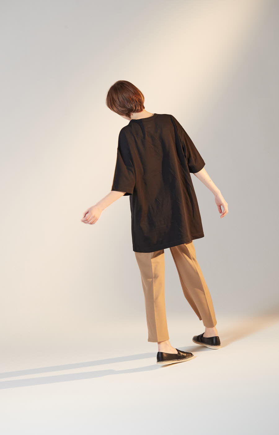 하이플래닛(HIGH PLANET) T[1001]바이오 오버핏 티셔츠(블랙)