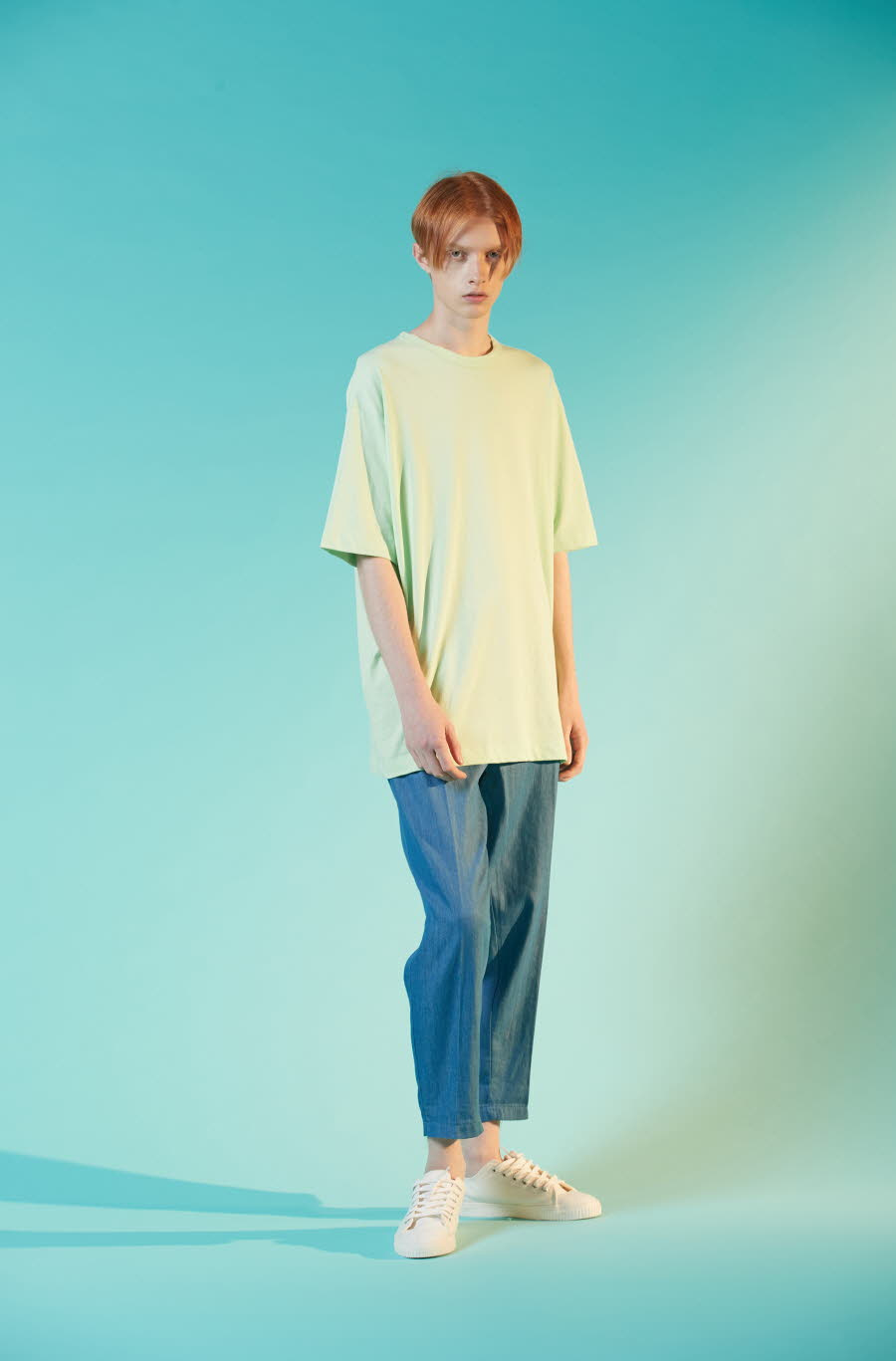 하이플래닛(HIGH PLANET) T[1004]바이오 오버핏 티셔츠(민트)