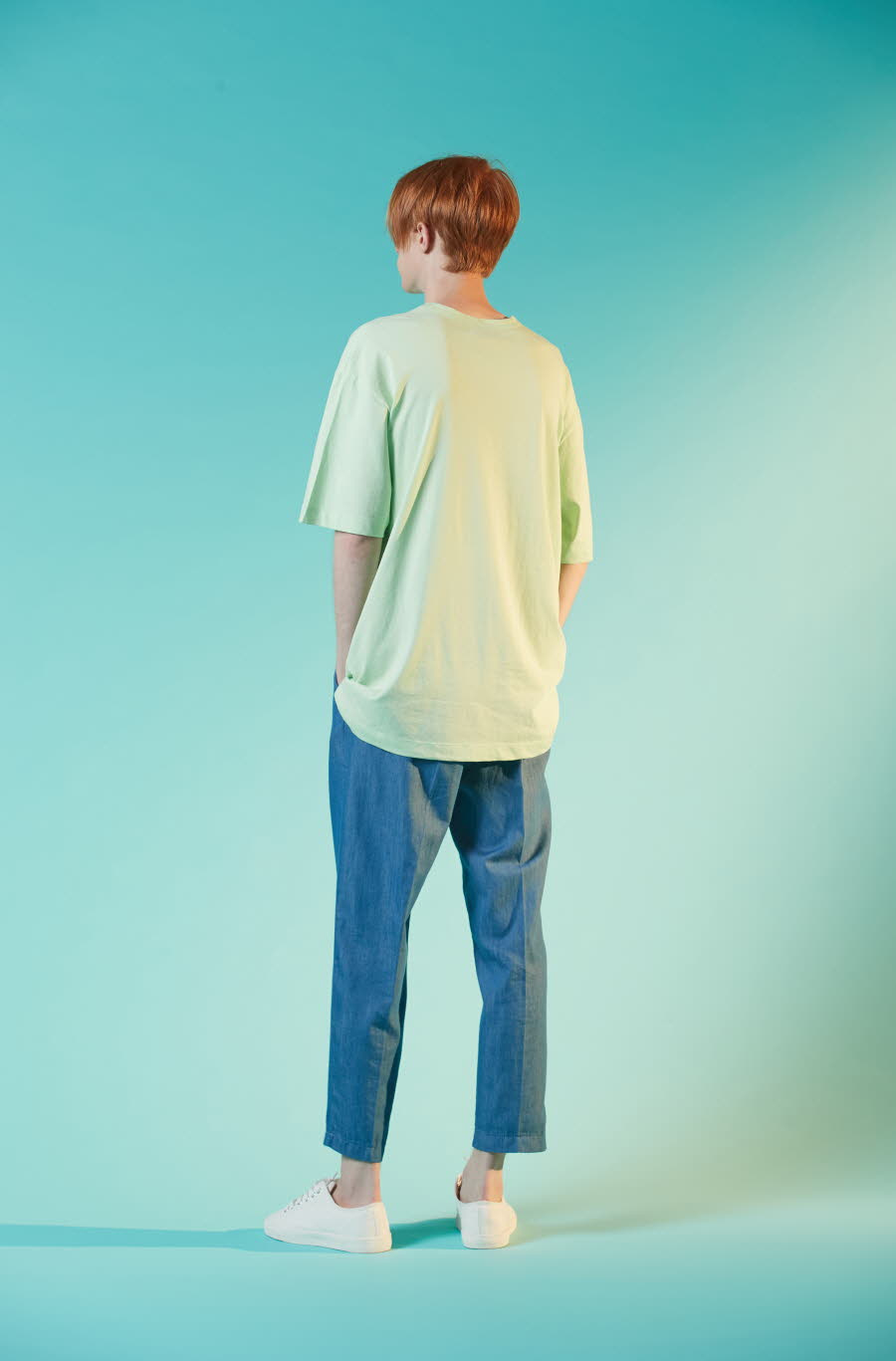 하이플래닛(HIGH PLANET) T[1004]바이오 오버핏 티셔츠(민트)