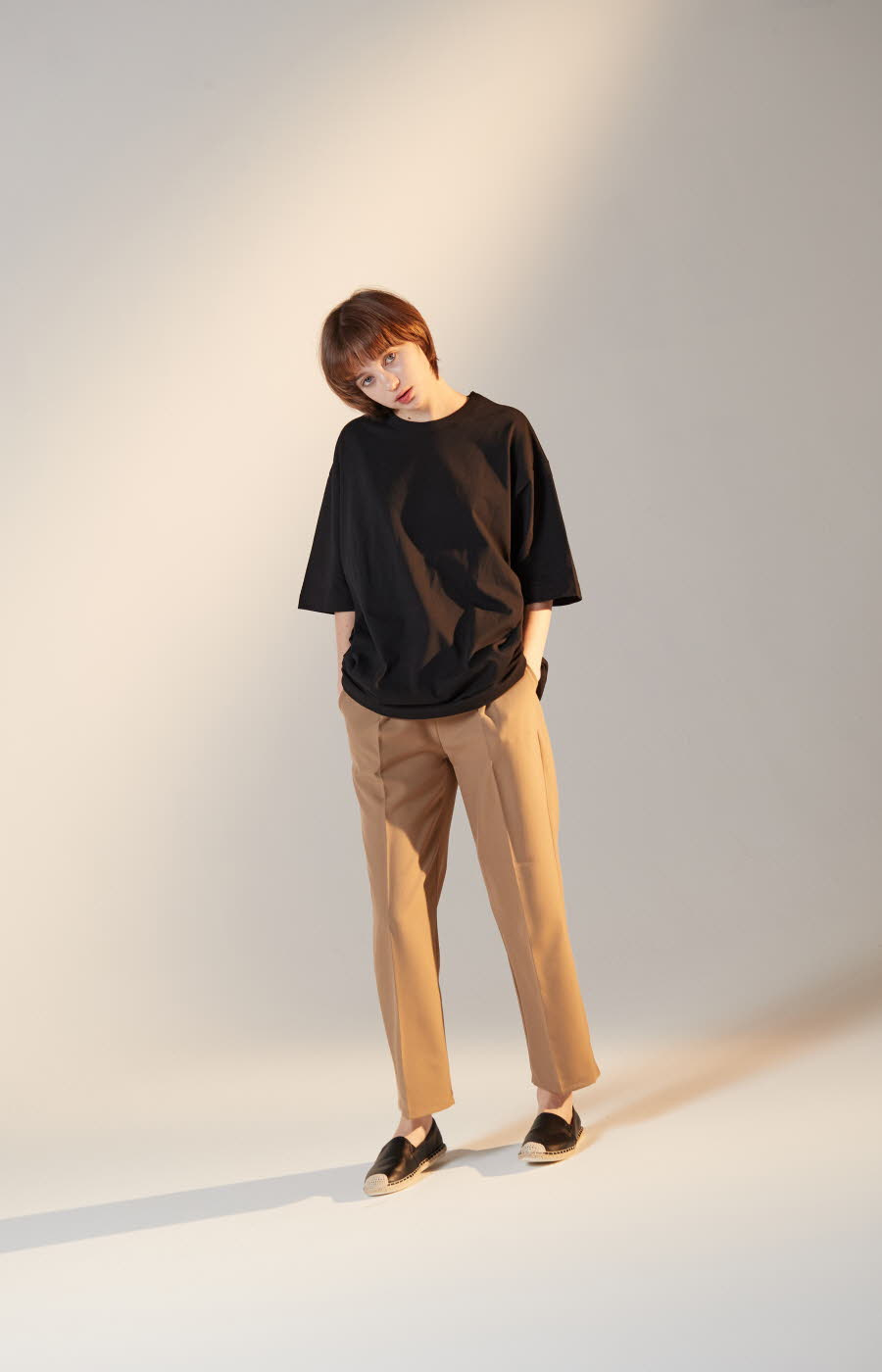 하이플래닛(HIGH PLANET) T[1006]바이오 오버핏 티셔츠(오렌지)