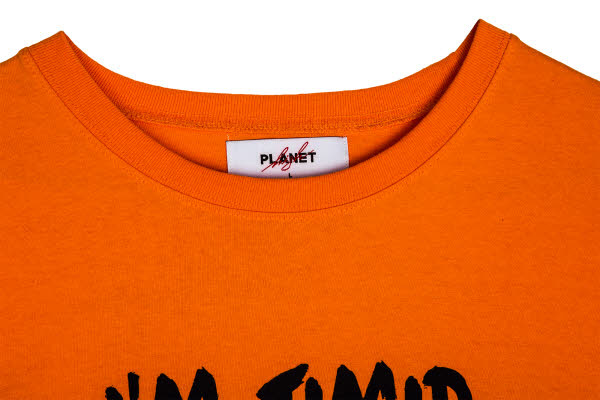 하이플래닛(HIGH PLANET) T[3001]베이비 픽쳐 티셔츠(오렌지)