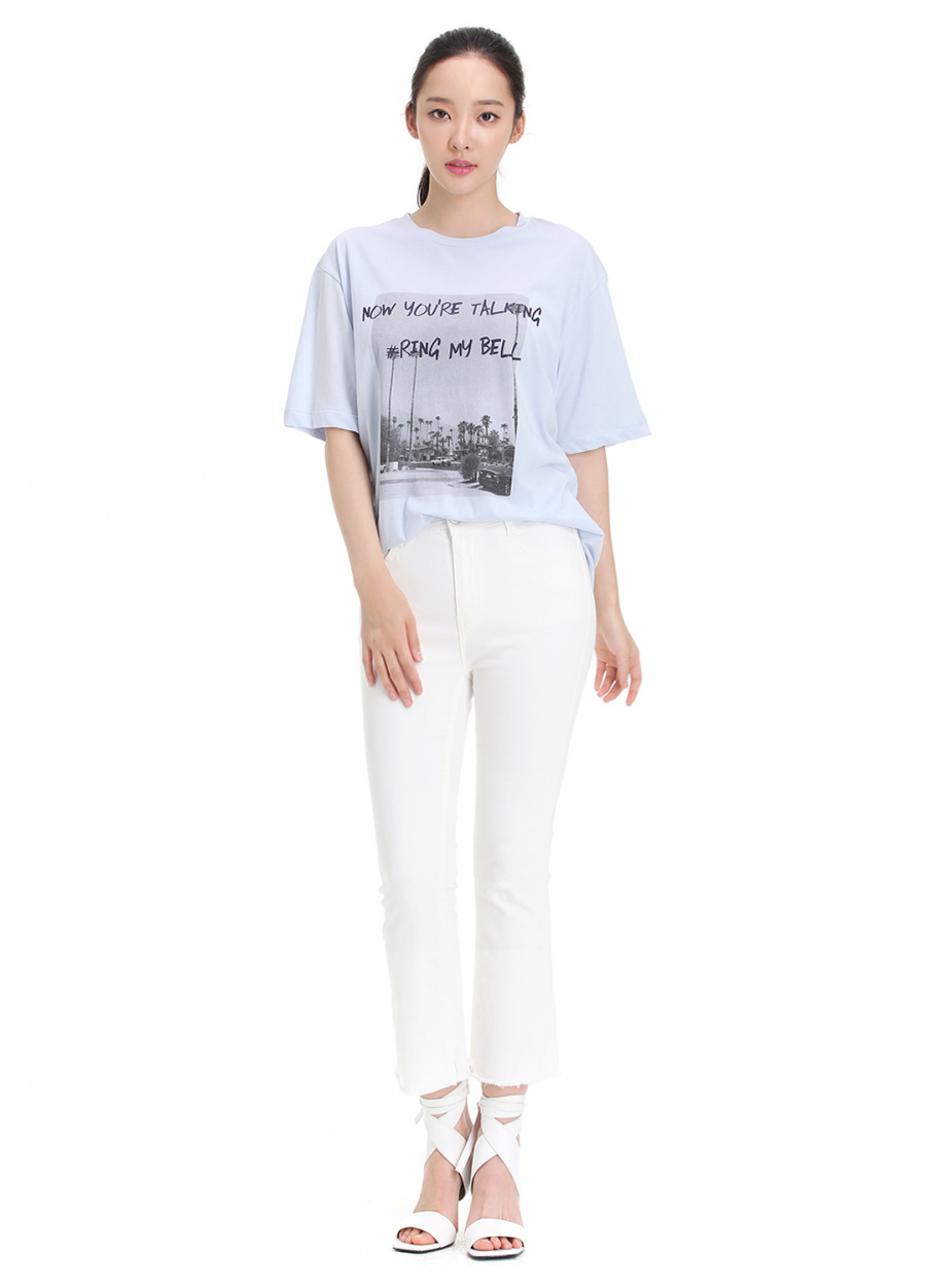링마이벨(RING MY BELL) 그래픽 썸머 반팔 티셔츠