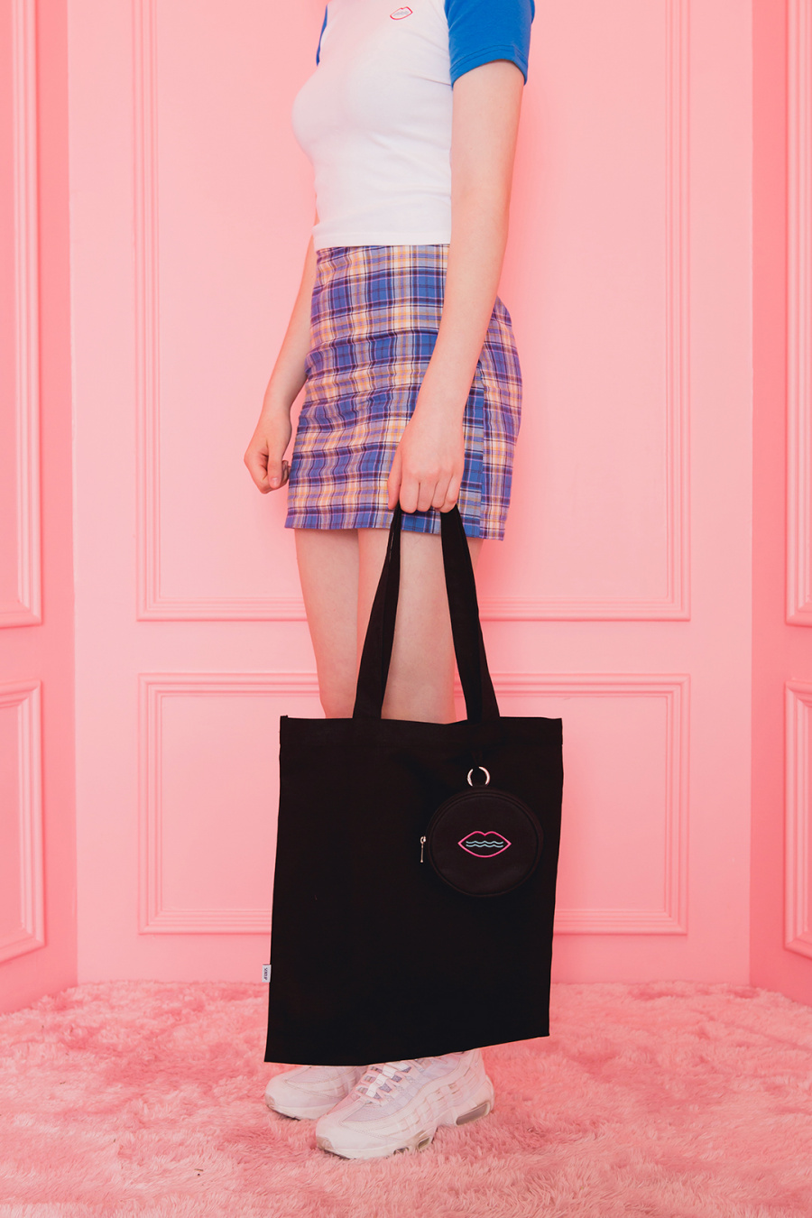 씨앤립(SEANLIP) 배색크롭티