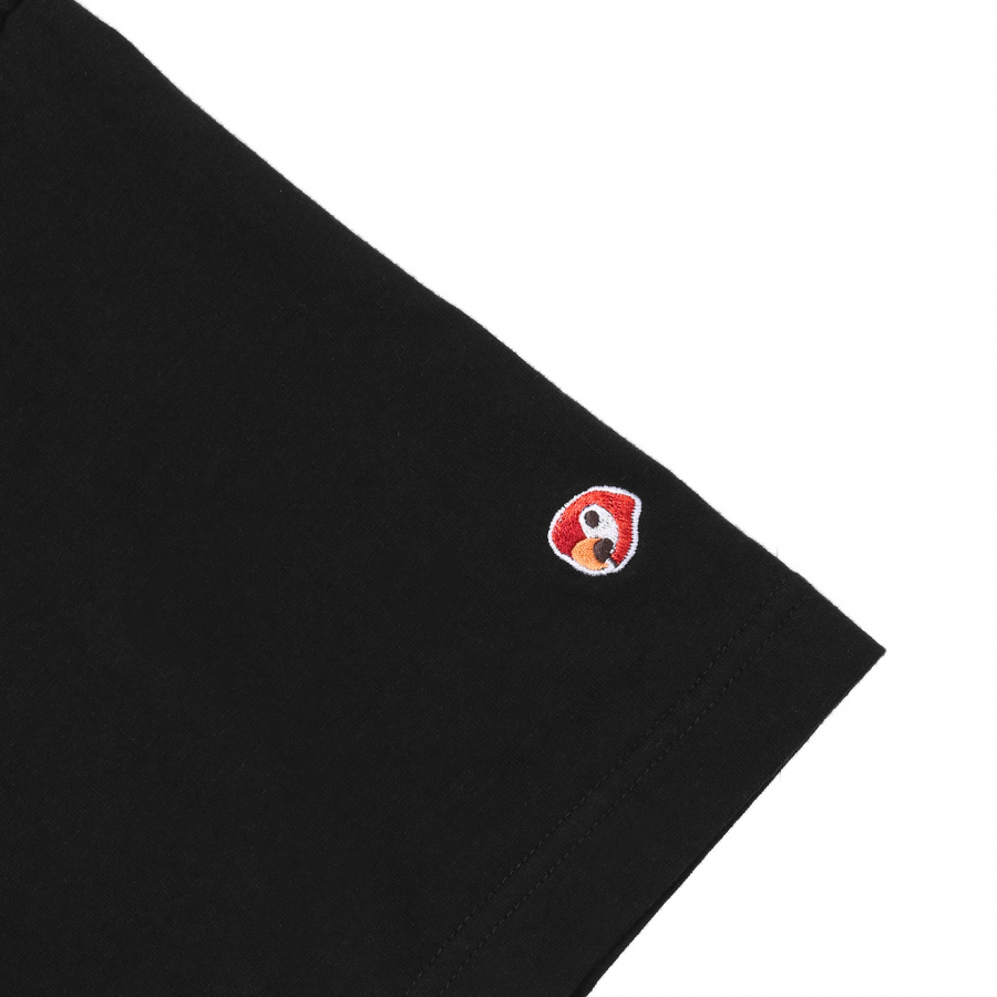 칸코(KANCO) KANCO SERIF LOGO TEE black