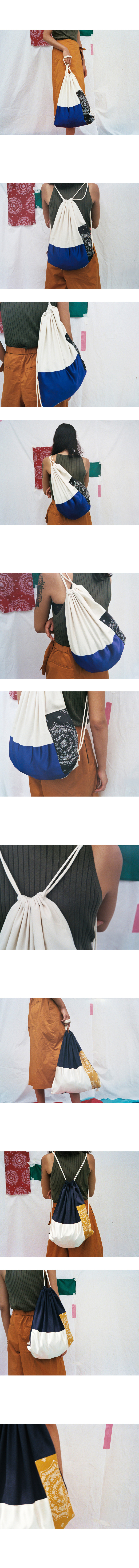 크루치(KRUCHI) Patch Knapsack (Navy)