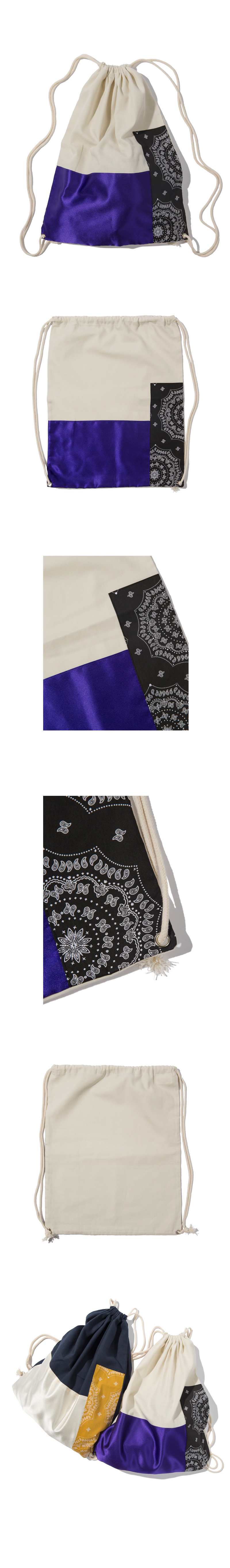 크루치(KRUCHI) Patch Knapsack (Ivory)