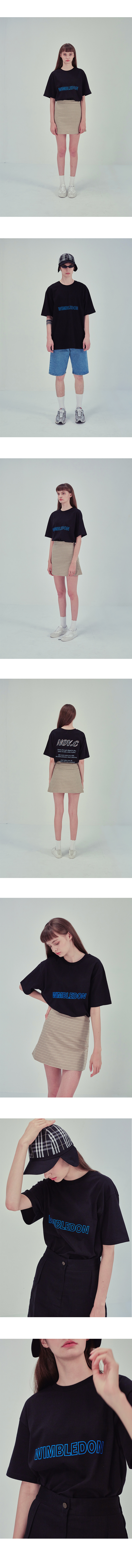 노이커먼(NOYCOMMON) WIMBLEDON TEE BK