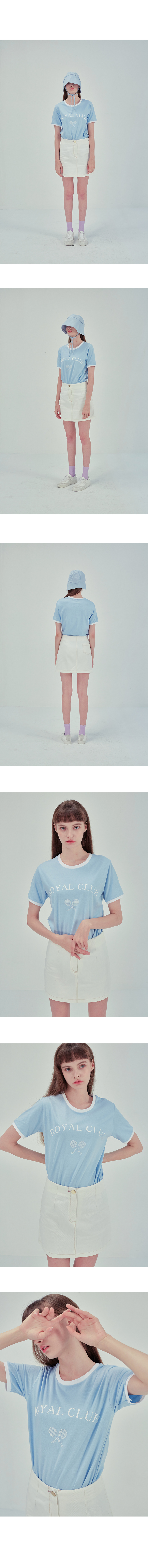 노이커먼(NOYCOMMON) ROYAL CLUB TEE WH