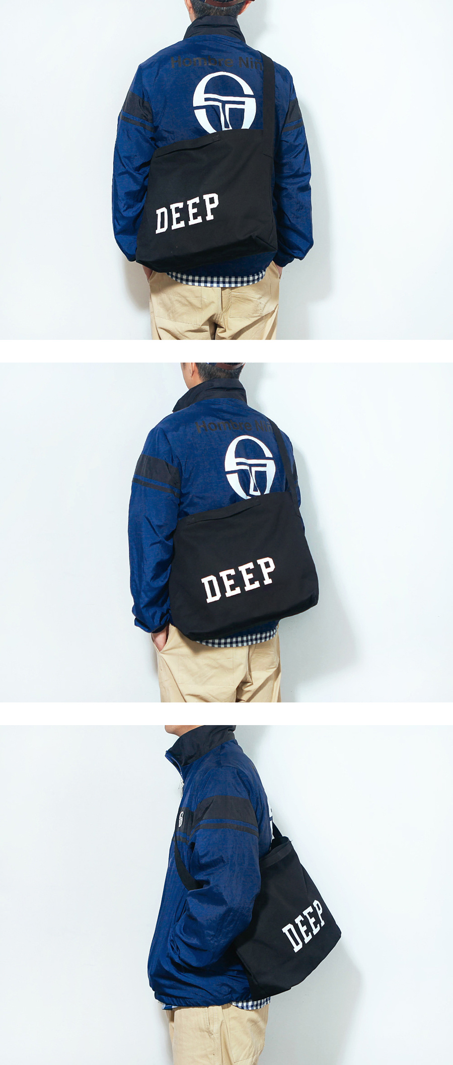 벗딥(BUTDEEP) DEEP 2 WAY BAG-BLACK