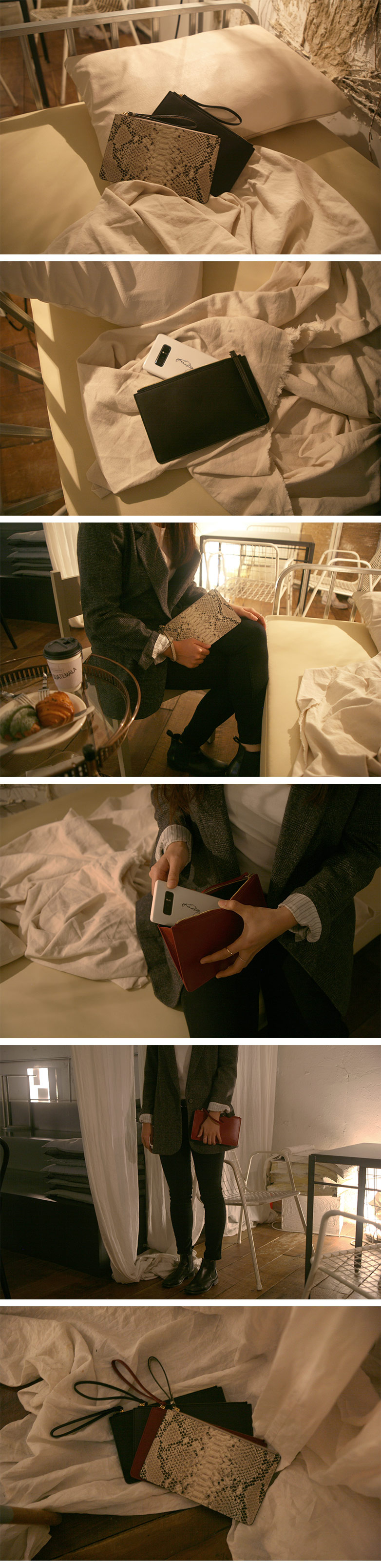 에이제로(AZERO) A5.4 노트월렛 [브라운 001]