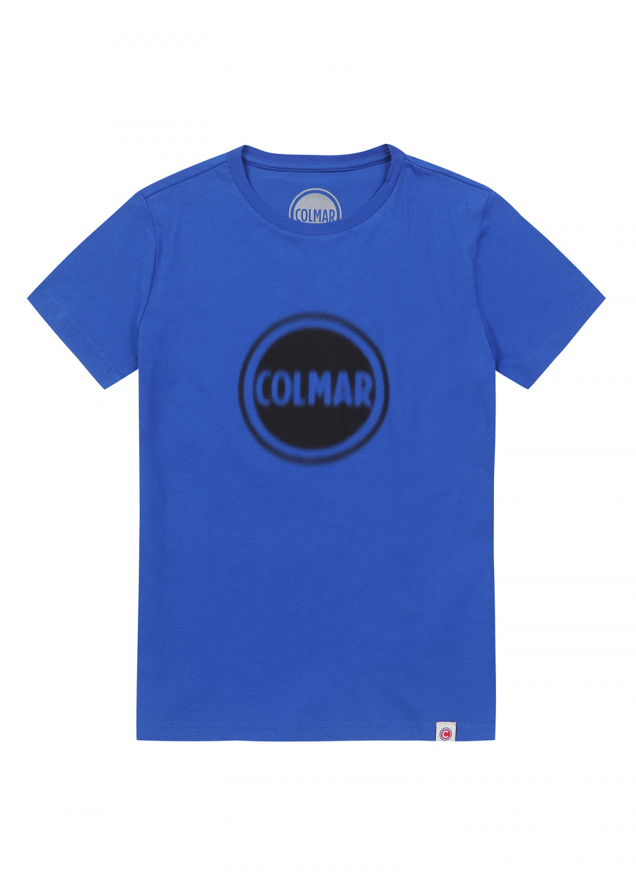 콜마(COLMAR) 아동 빅로고 프린트 티셔츠 블루