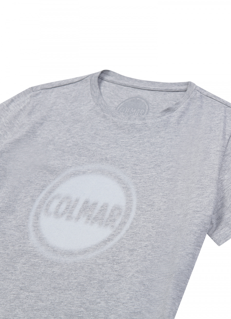 콜마(COLMAR) 아동 빅로고 프린트 티셔츠 라이트 그레이