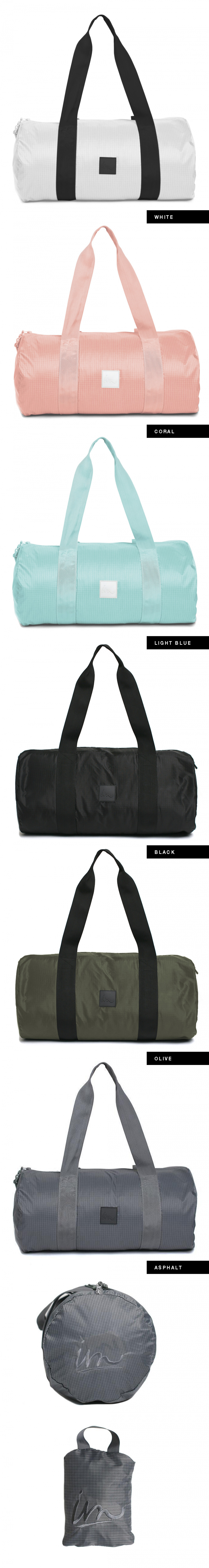 임페리얼모션(IMPERIALMOTION) NCT 나노 더플백 (블랙)