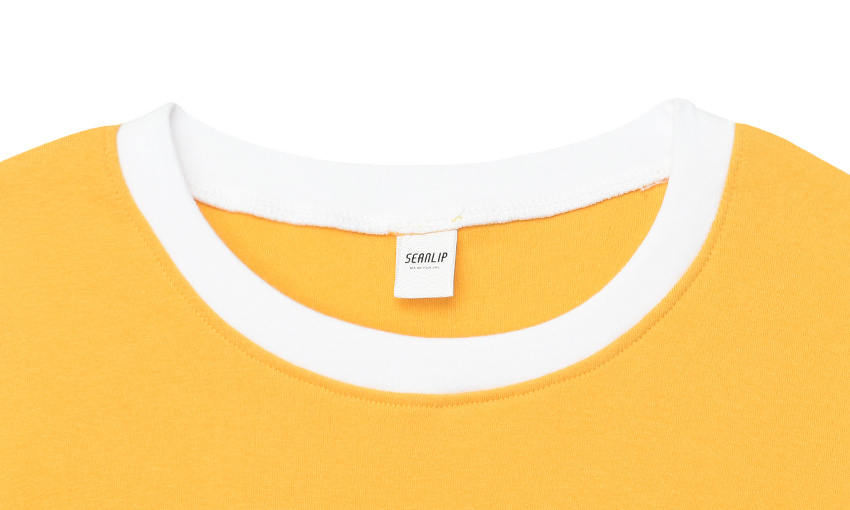 씨앤립(SEANLIP) 배색크롭티