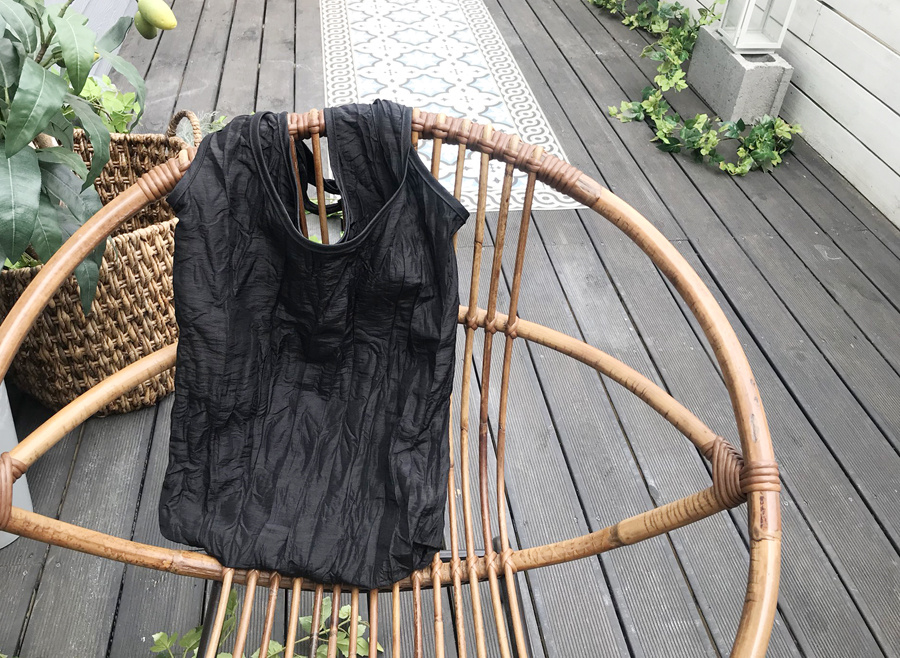 비엔센티(BIENSENTI) 매듭 쇼퍼백_black