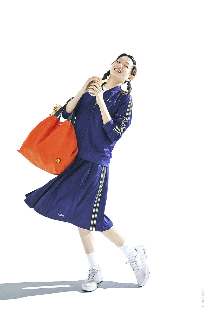 디얼스(THE EARTH) [TE X MNW] 2WAY BAG - ORANGE