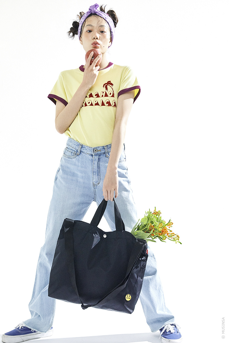 디얼스(THE EARTH) [TE X MNW] 2WAY BAG - BLACK