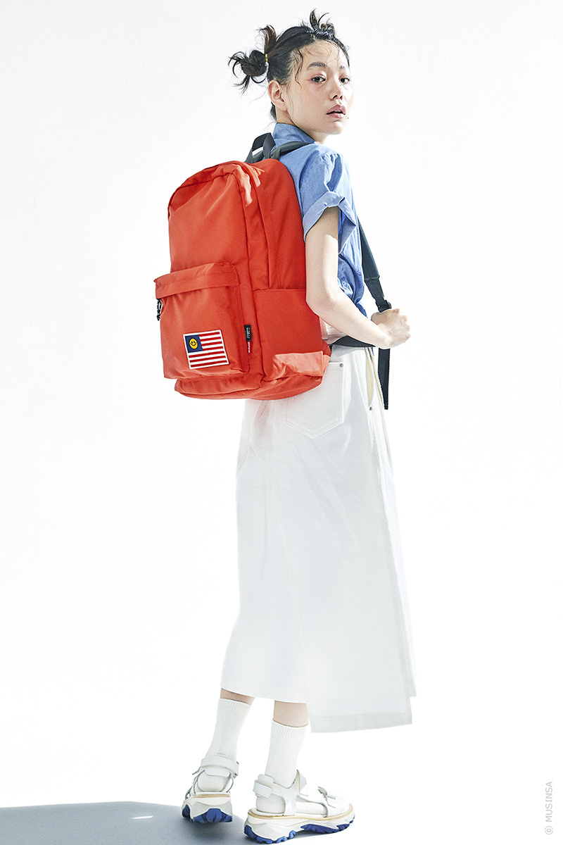 디얼스(THE EARTH) [TE X MNW] DAYPACK - ORANGE