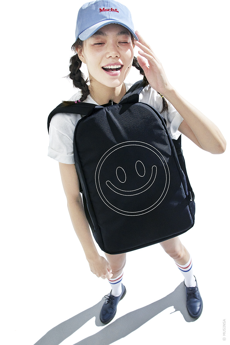 디얼스(THE EARTH) [TE X MNW] DAYPACK - BLACK