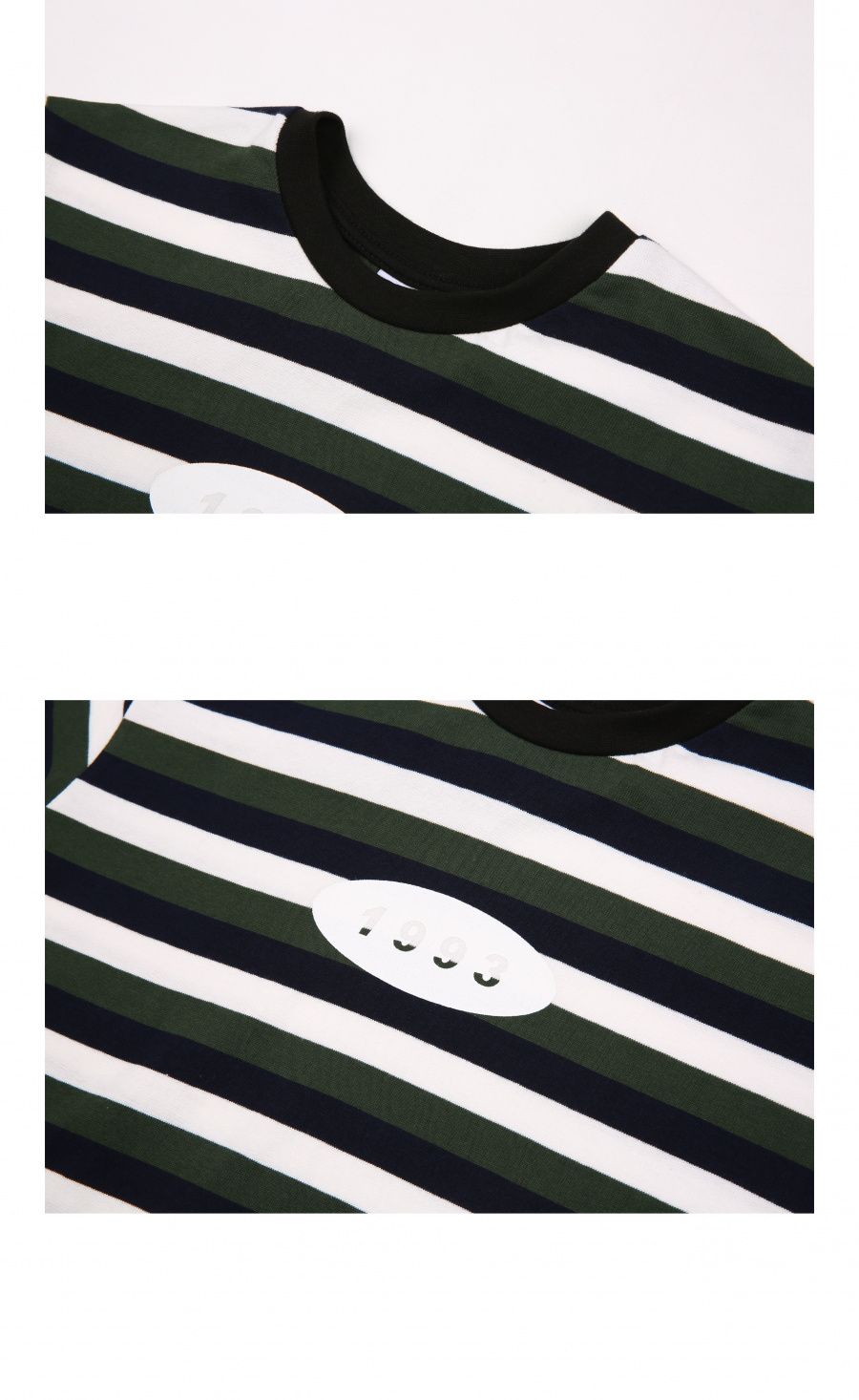 1993스튜디오(1993STUDIO) 썸머 크롭 티_카키