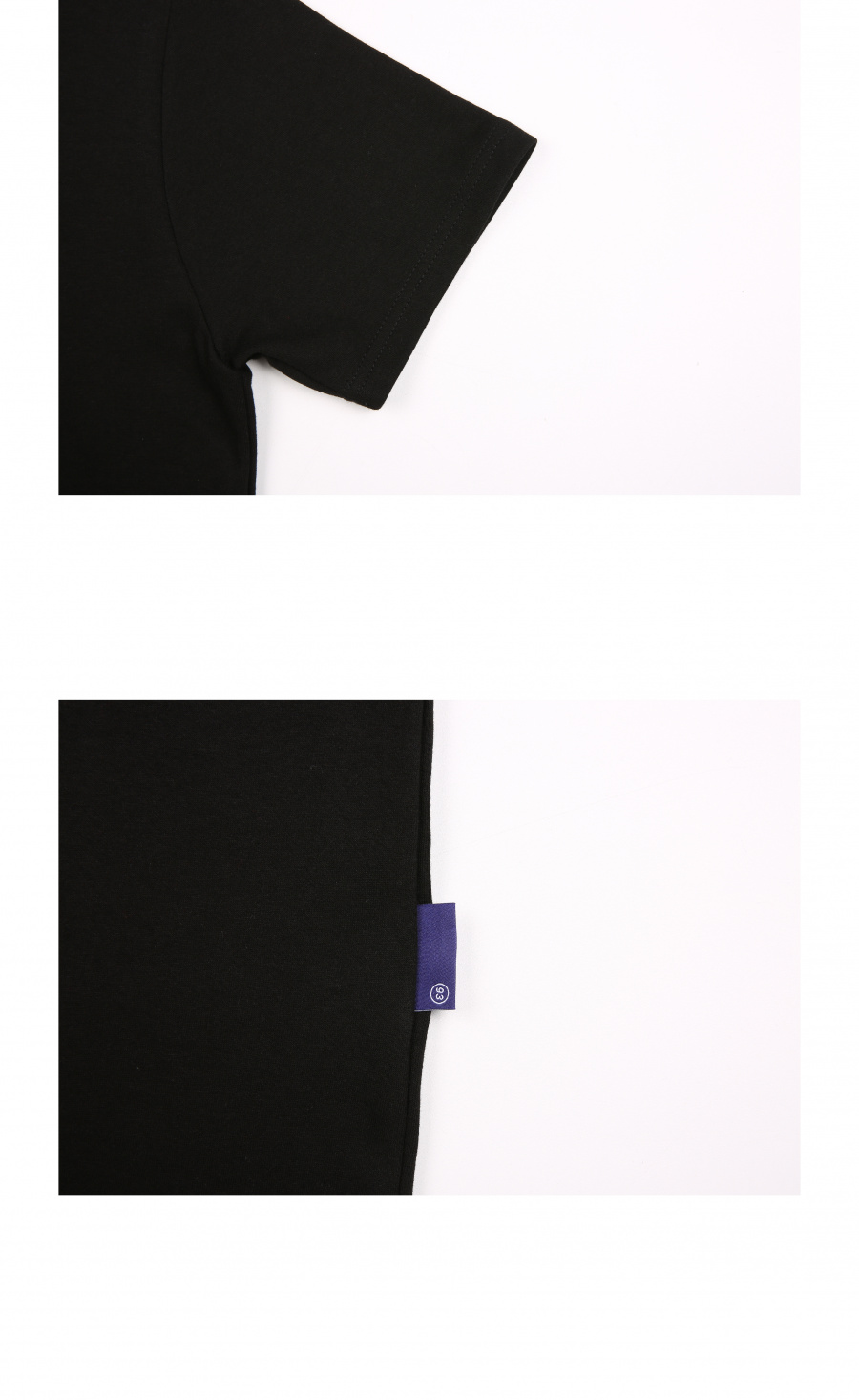 1993스튜디오(1993STUDIO) 미니 로고 티_블랙