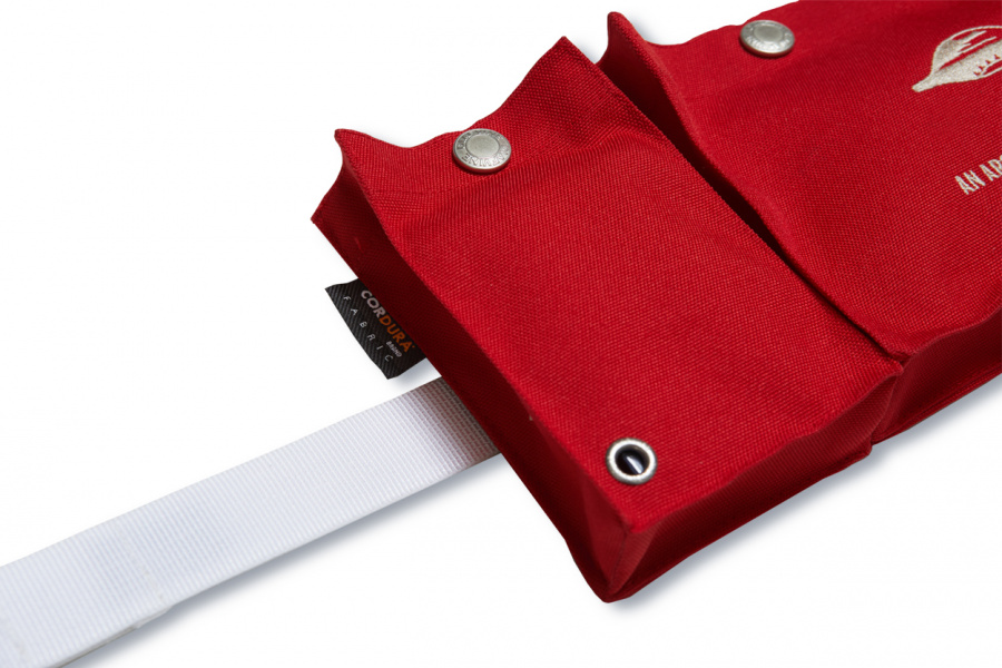 디아프바인(DIAFVINE) DV. LOT536 WAIST BELT / BAG -RED-