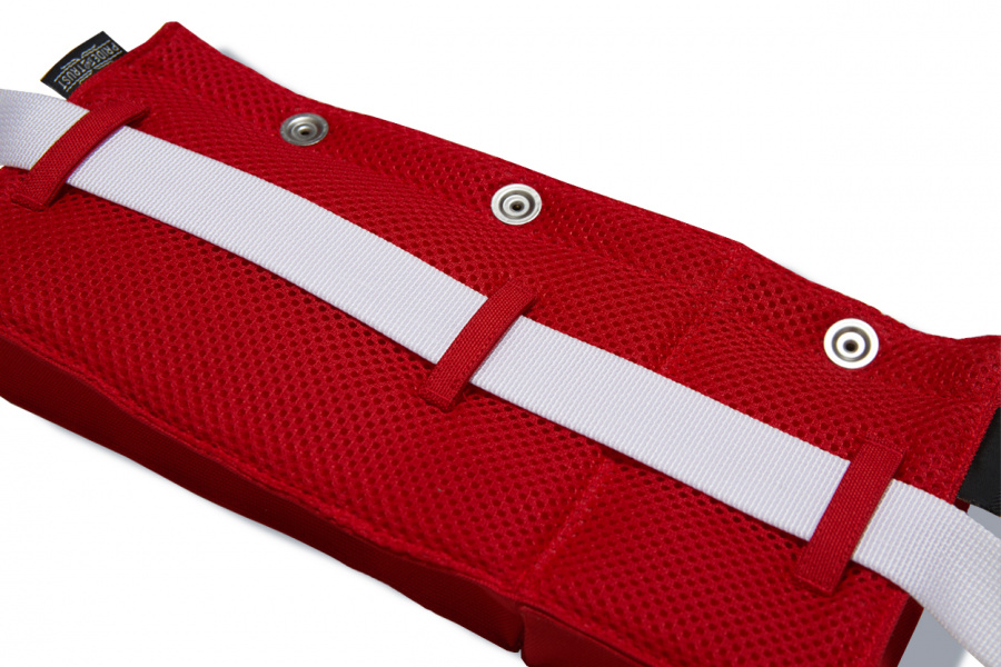 디아프바인(DIAFVINE) DV. LOT536 WAIST BELT / BAG -RED-