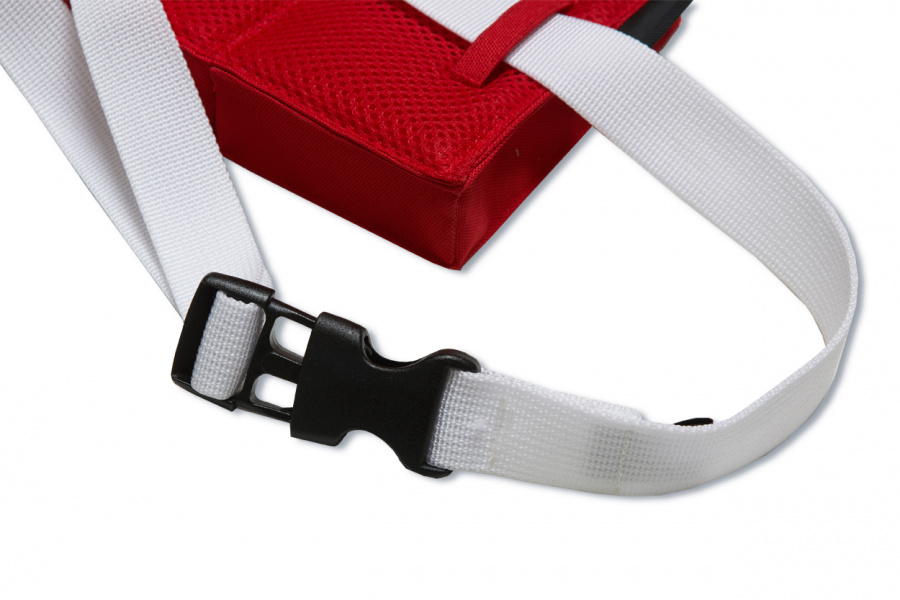 디아프바인(DIAFVINE) DV. LOT536 WAIST BELT / BAG -RED-