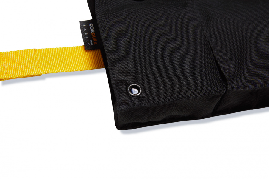 디아프바인(DIAFVINE) DV. LOT536 WAIST BELT / BAG -BLACK-