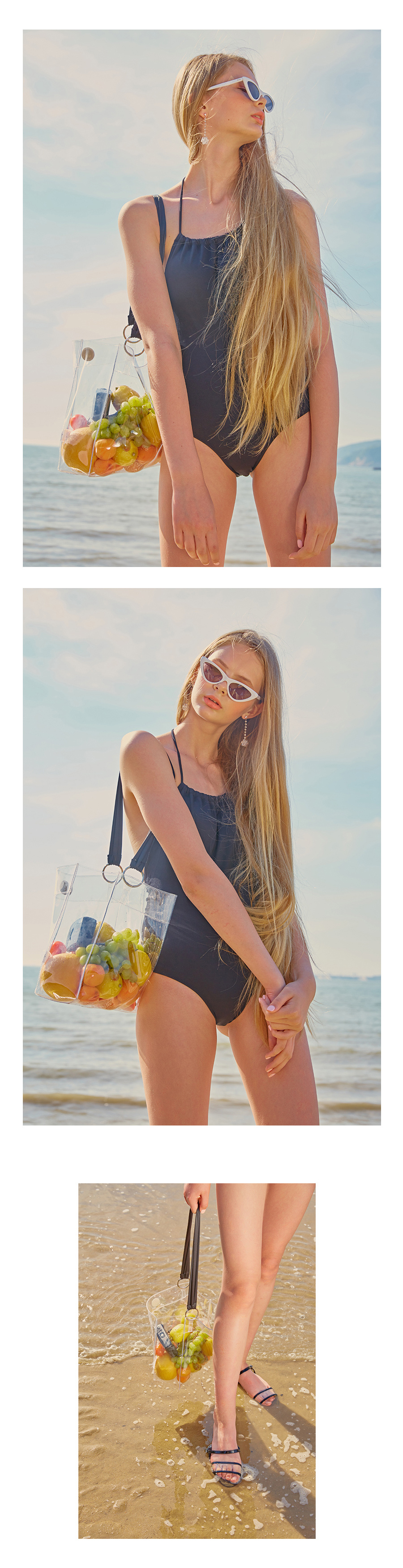 비피비(BPB) 아쿠아 백 (레드 체크)