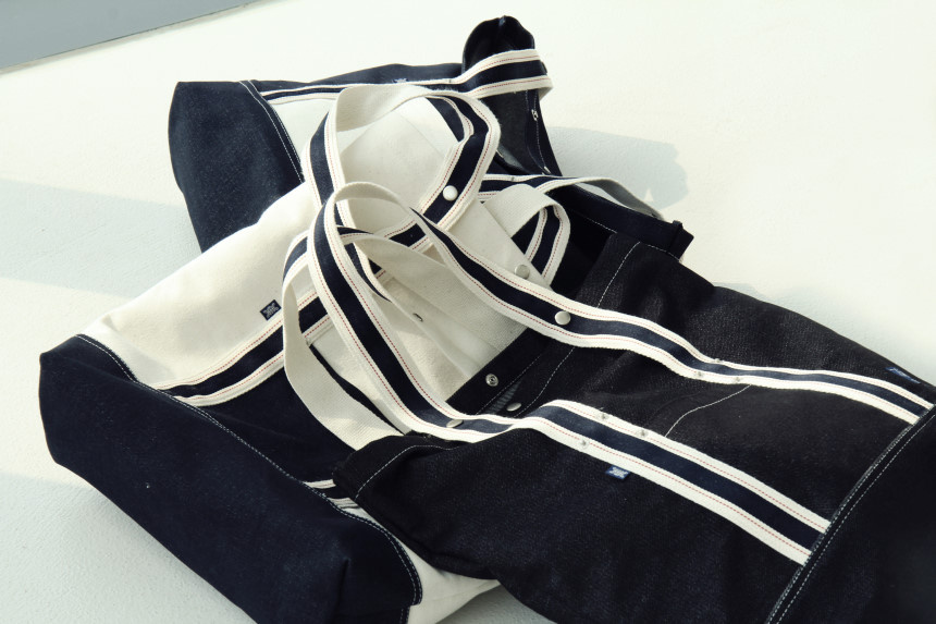 이스트인디고(EASTINDIGO) 미니트레블백 데님