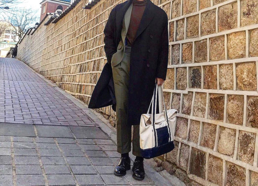 이스트인디고(EASTINDIGO) 미니트레블백 데님